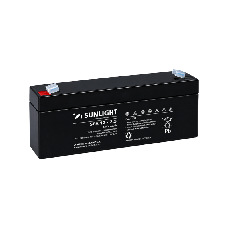 ΜΠΑΤΑΡΙΑ 12V-2,3AH SUNLIGHT