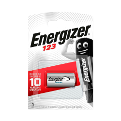 ENERGIZER CR123A LITHIUM BATTERY 3V