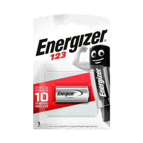 ENERGIZER CR123A LITHIUM BATTERY 3V