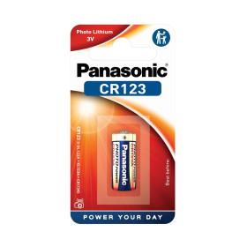 PANASONIC 3V PHOTO LITHIUM BATTERY CR123