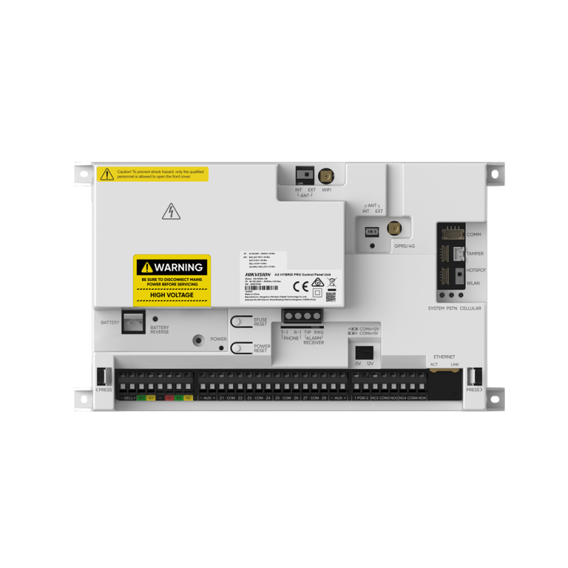DS-PA502-128 AX HYBRID PRO ΠΛΑΚΕΤΑ ΠΙΝΑΚΑ 128 ΖΩΝΩΝ