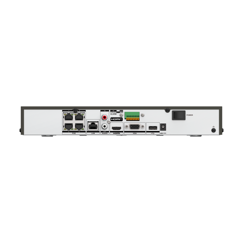 DS-7604NXI-K1/4P/VPro 1U AcuSeek KVPro NVR 4CH, 4xPoE