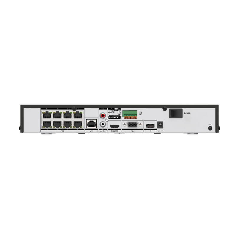 DS-7608NXI-K1/8P/VPro 1U AcuSeek KVPro NVR 8CH, 8xPoE
