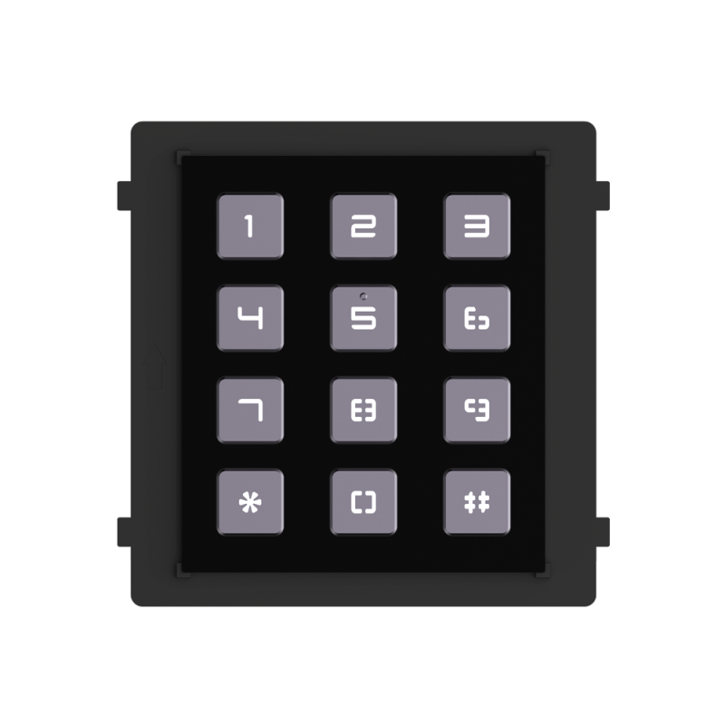 DS-KD-KP/BLACK VIDEO INTERCOM KEYPAD MODULE